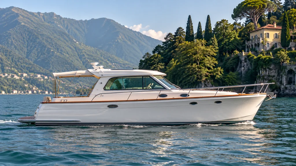 Covered lake yachts