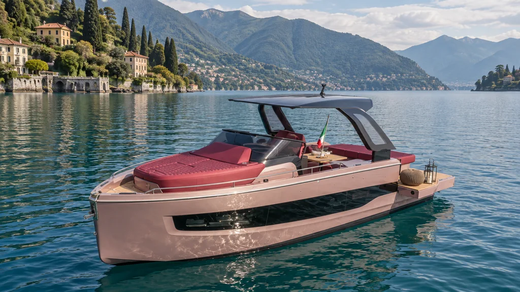 Cranchi A32 sul Lago di Como