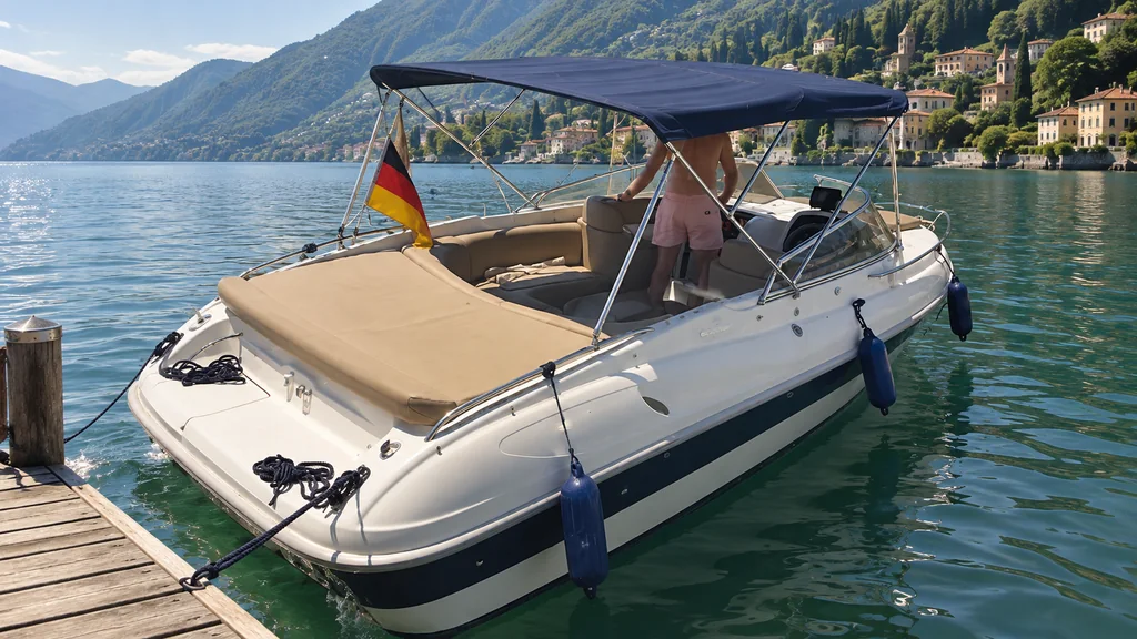 Cranchi Turchese 24 sul Lago di Como