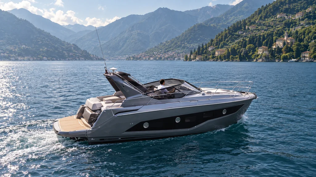 Cranchi Z35 sul Lago di Como