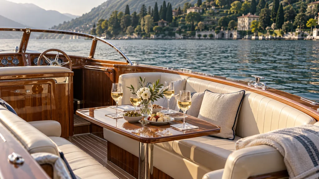 Aperitivo per un’occasione privata sul Lago di Como