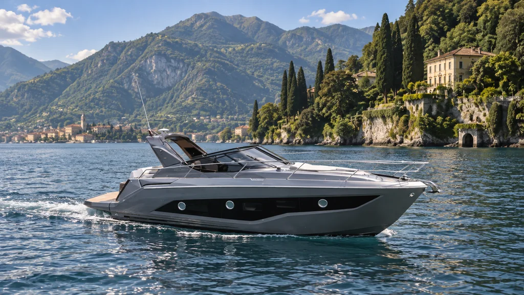 Cranchi Z35 model profile for Lake Como charter planning