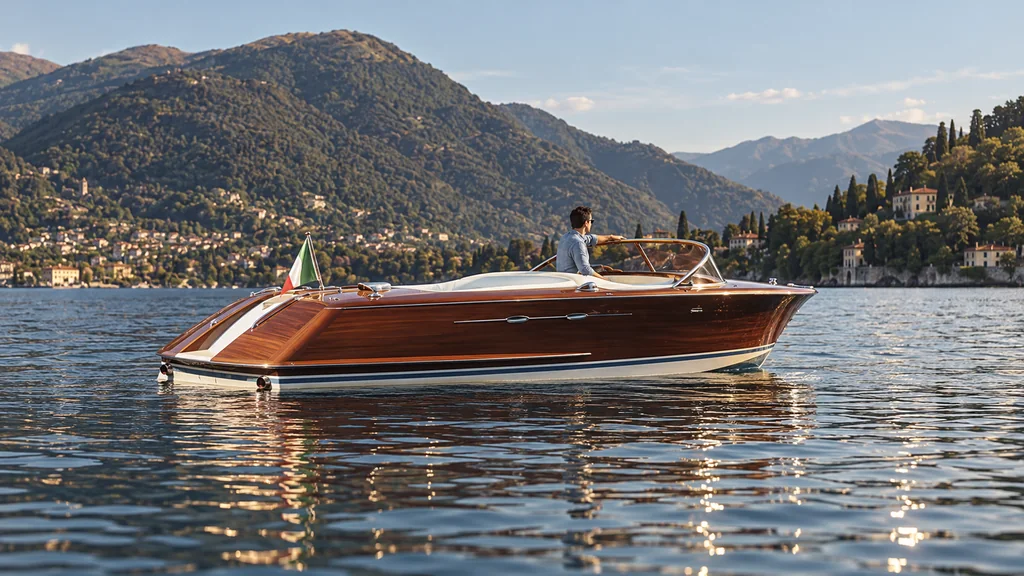 Riva Aquarama Special model study for Lake Como