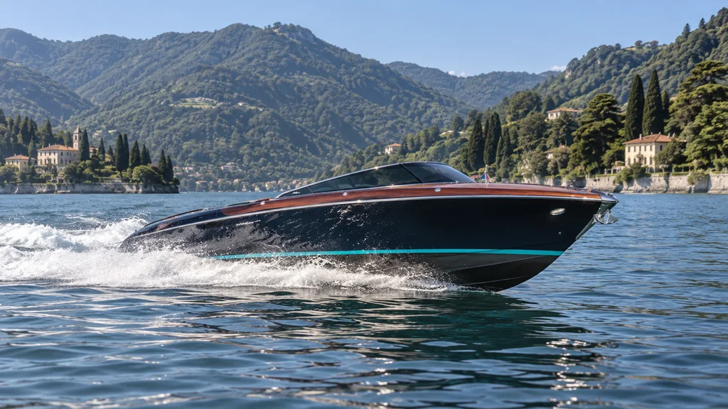 Riva Aquariva Special model profile for Lake Como charter planning