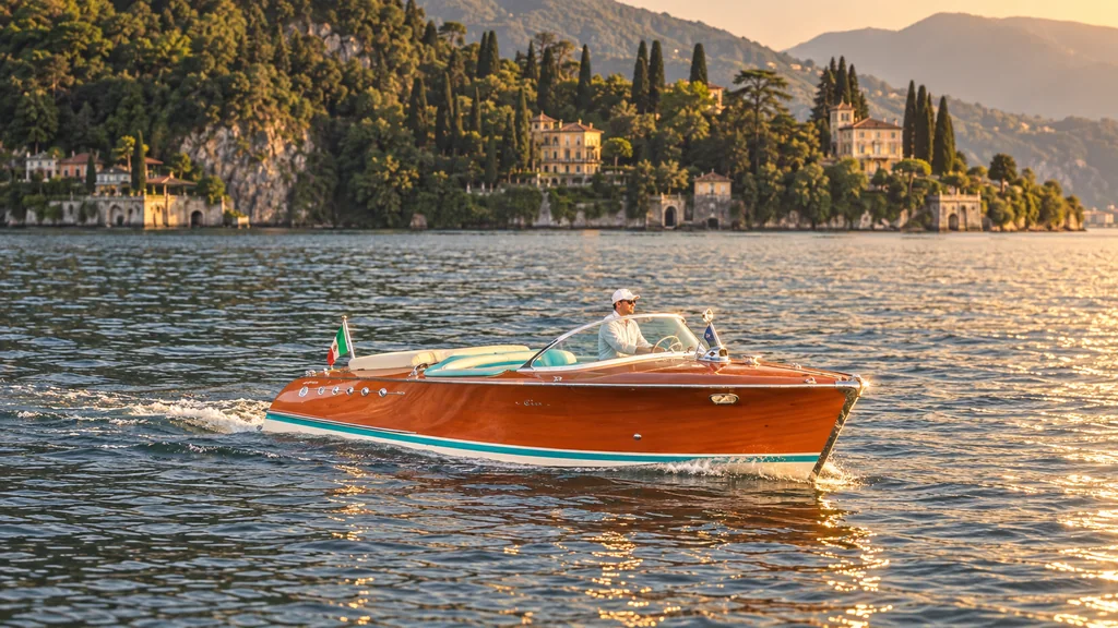 Riva Ariston model study for Lake Como