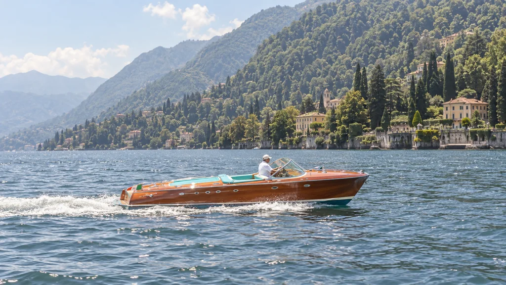 Riva Tritone model study for Lake Como